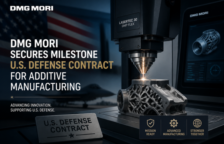 DMG MORI Secures Milestone US Defense Contract for Additive Manufacturing