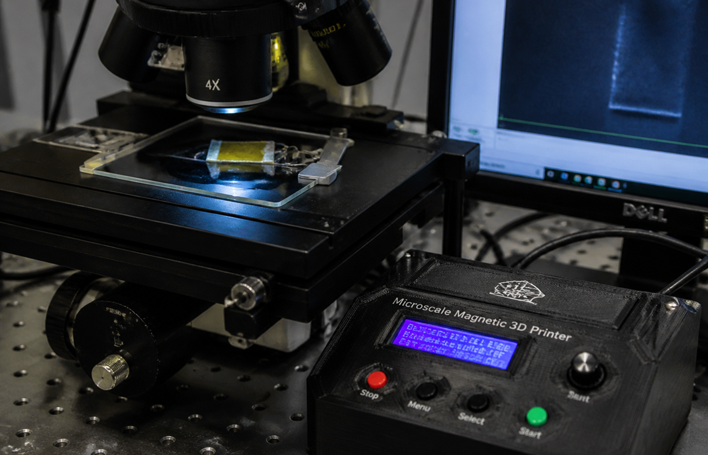 Microscale Magnetic 3D Printing