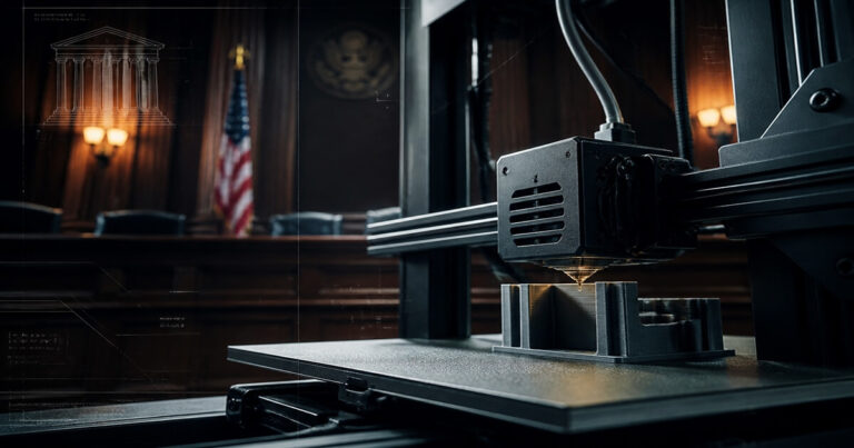 California AB 2047 legislation proposing firearm-blocking technology for desktop 3D printers sparking industry debate.