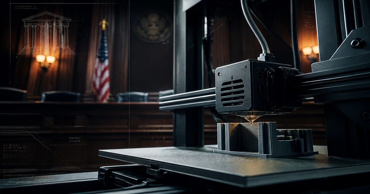 California AB 2047 legislation proposing firearm-blocking technology for desktop 3D printers sparking industry debate.