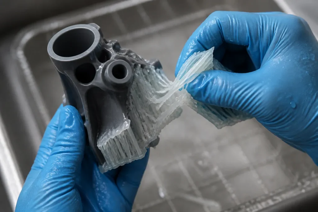 Bambu X2D vs X1C dual-nozzle dissolvable supports