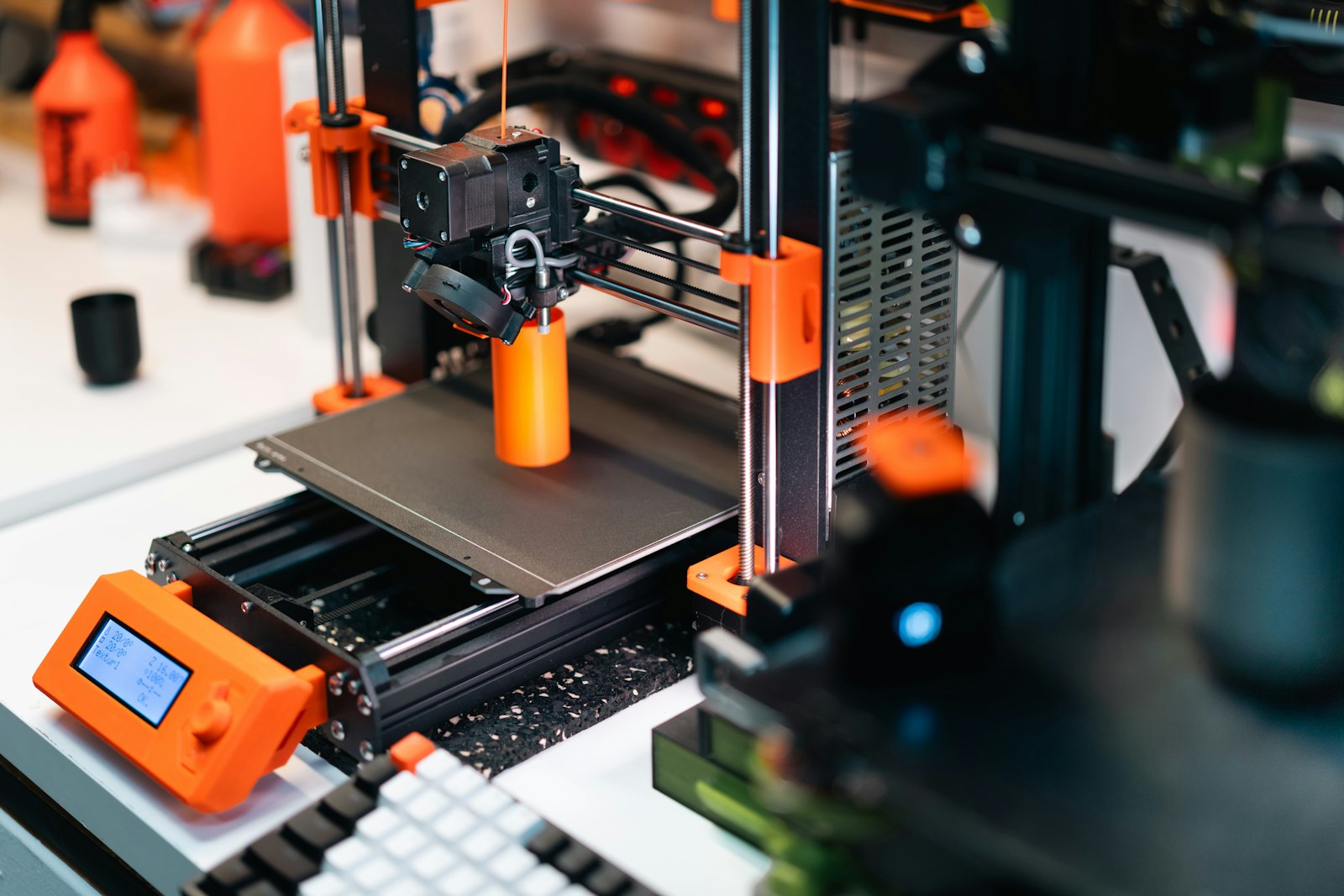 How to print TPU on Bambu Lab — 3D printer printing a flexible model