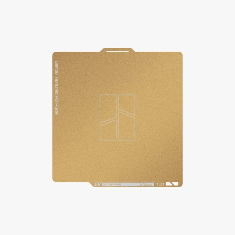 Textured vs smooth PEI plate for Bambu Lab printers — Bambu Textured PEI Plate product shot
