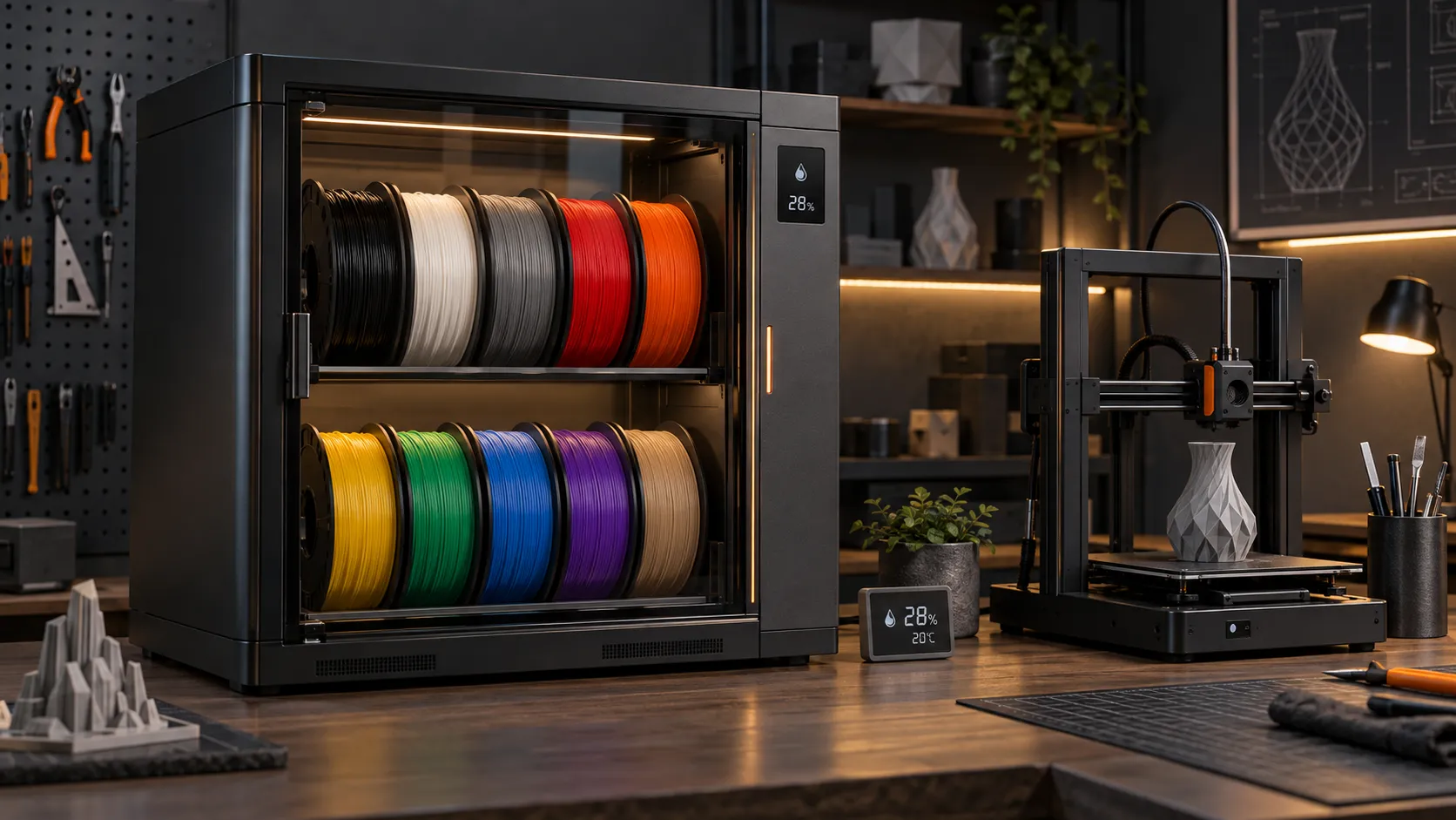 SUNLU FilaDC i10 Review: 10-Spool Smart Storage Guide (2026)